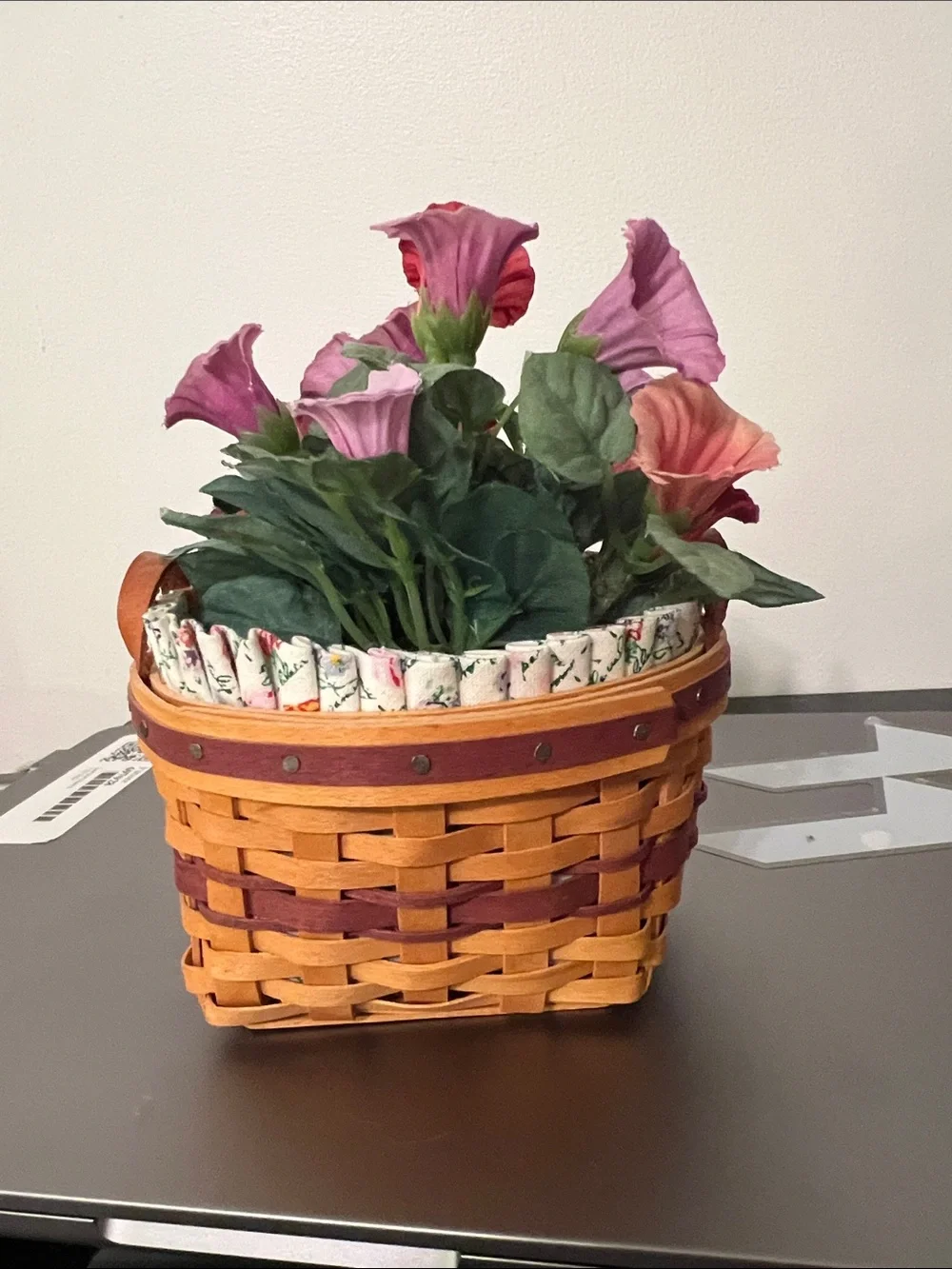 Longaberger May Series Petunia basket